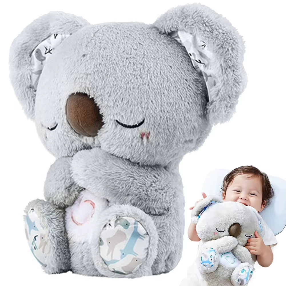 Enchanting Breathing Koala: The Perfect Musical Plush Toy for Soothing Sleep and Playtime Adventures